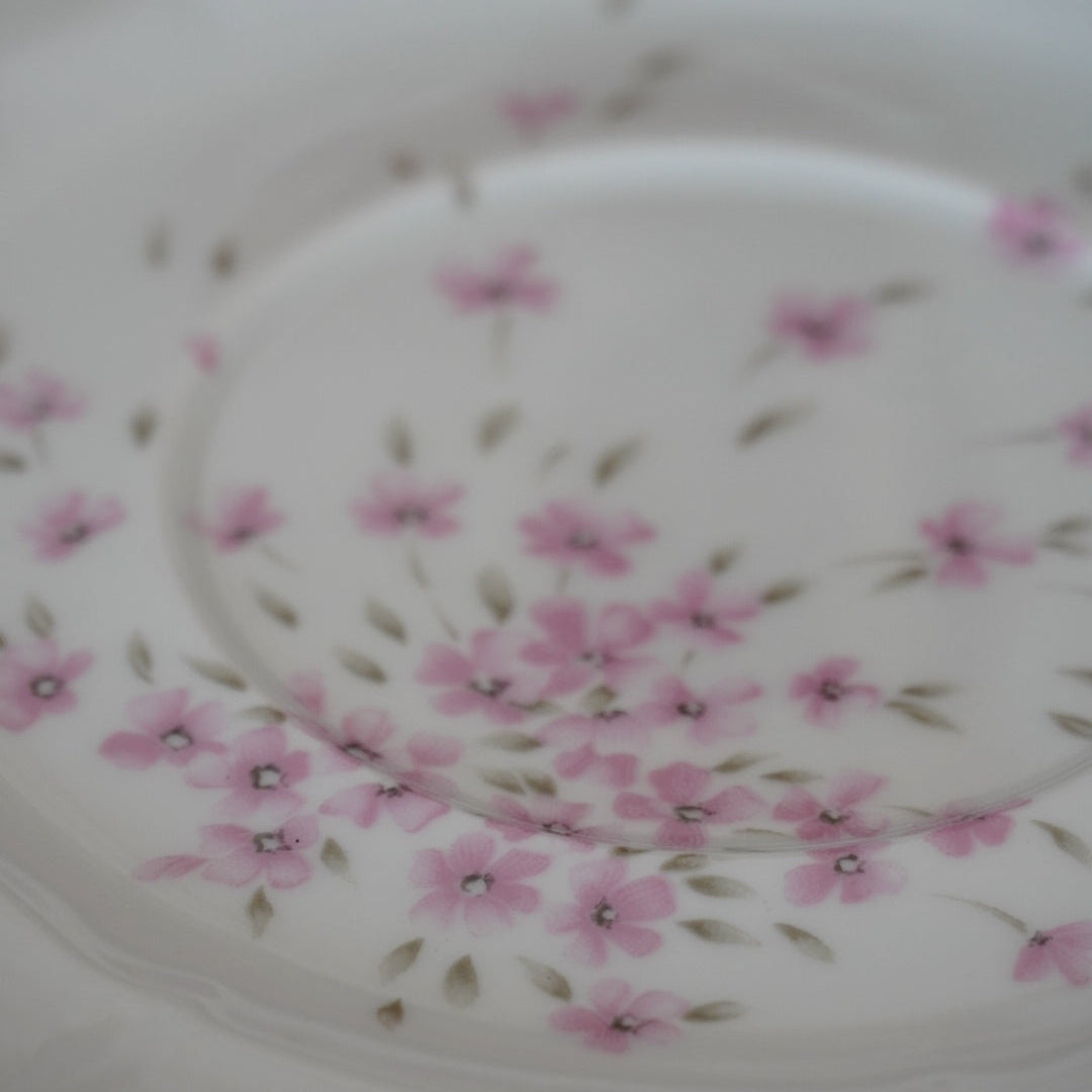 Grande tasse "Berthe" en porcelaine allemande bavaria fleurie