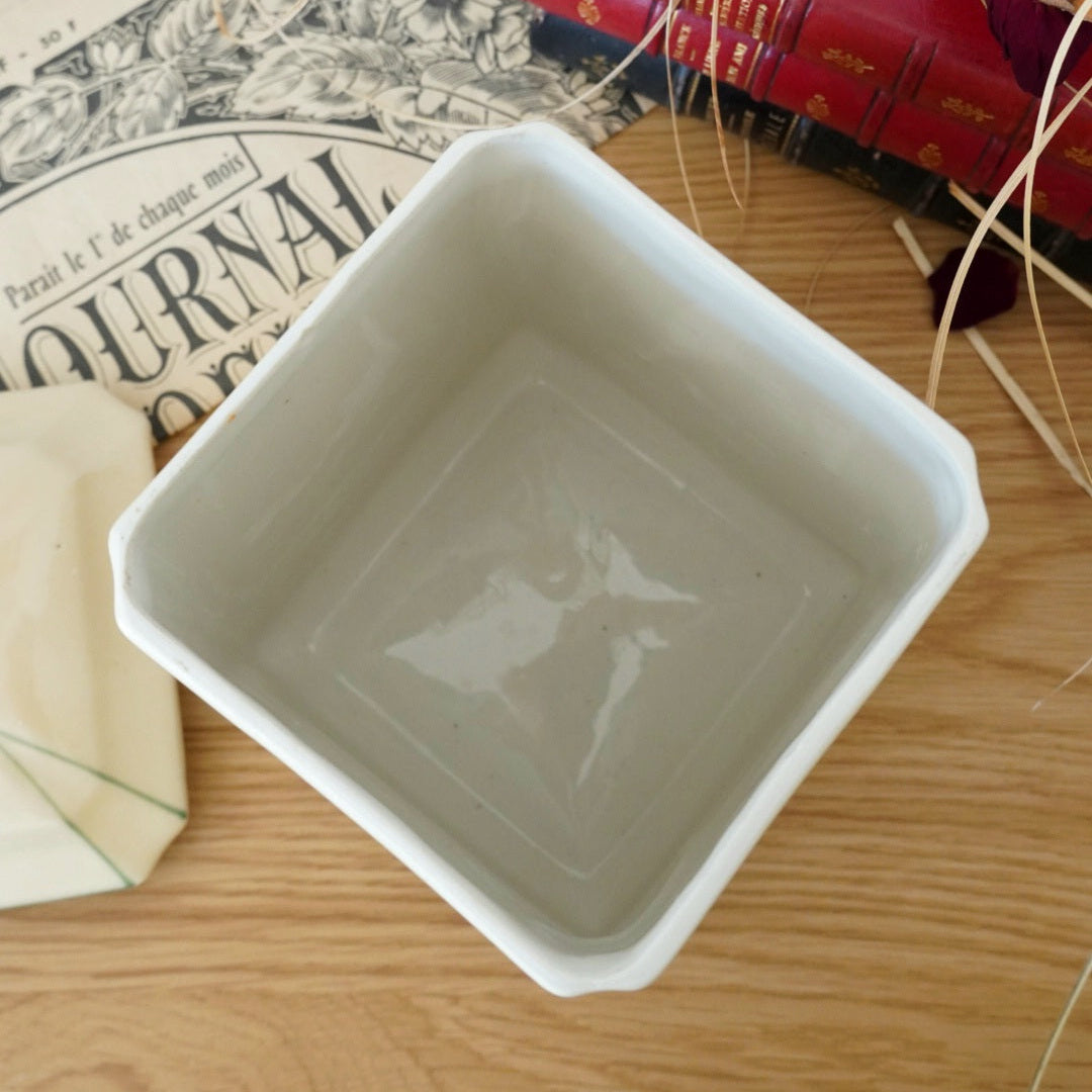 Pot à café "Naphile" en porcelaine fleurie