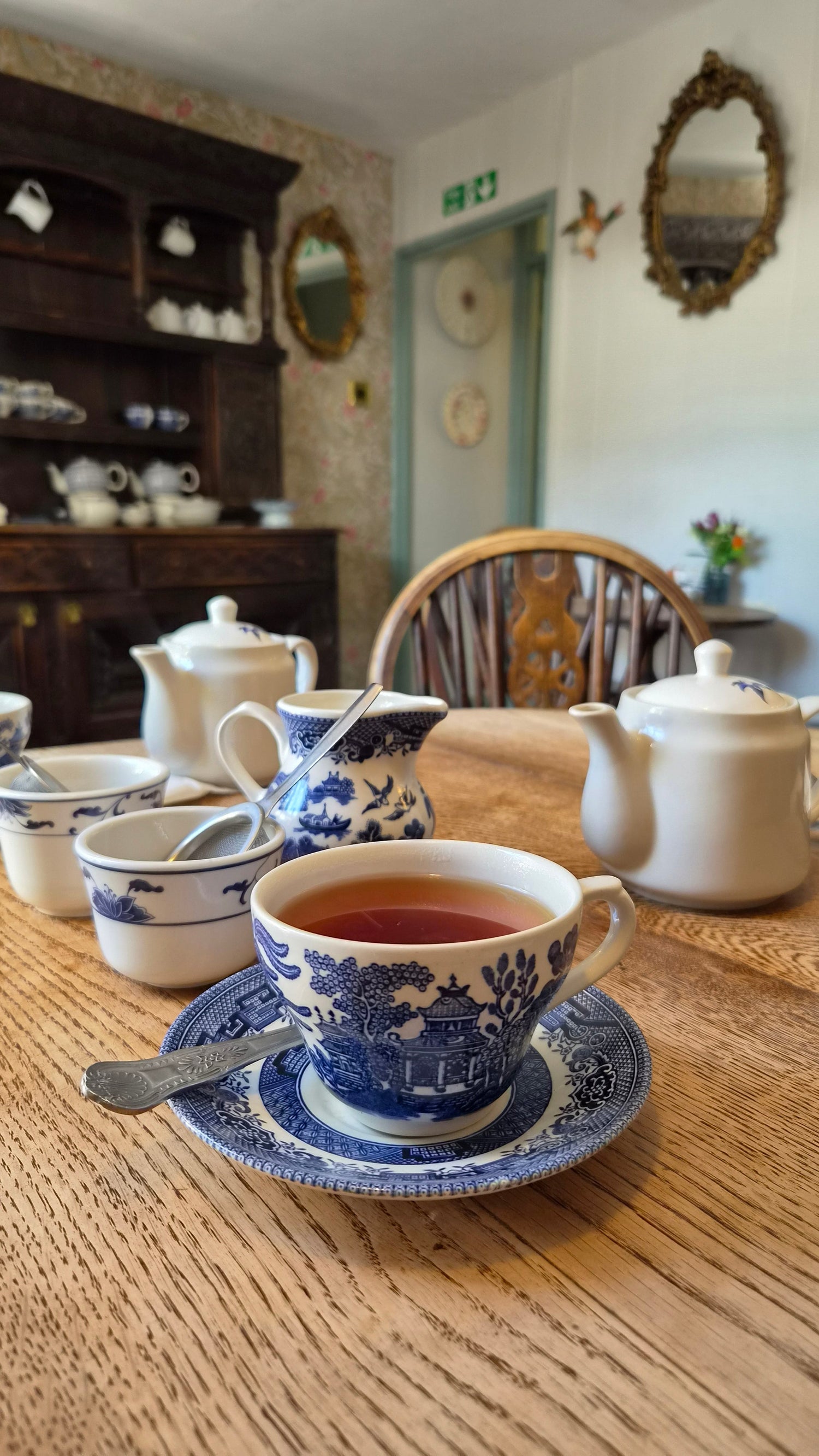 Les pièces chinées en Angleterre