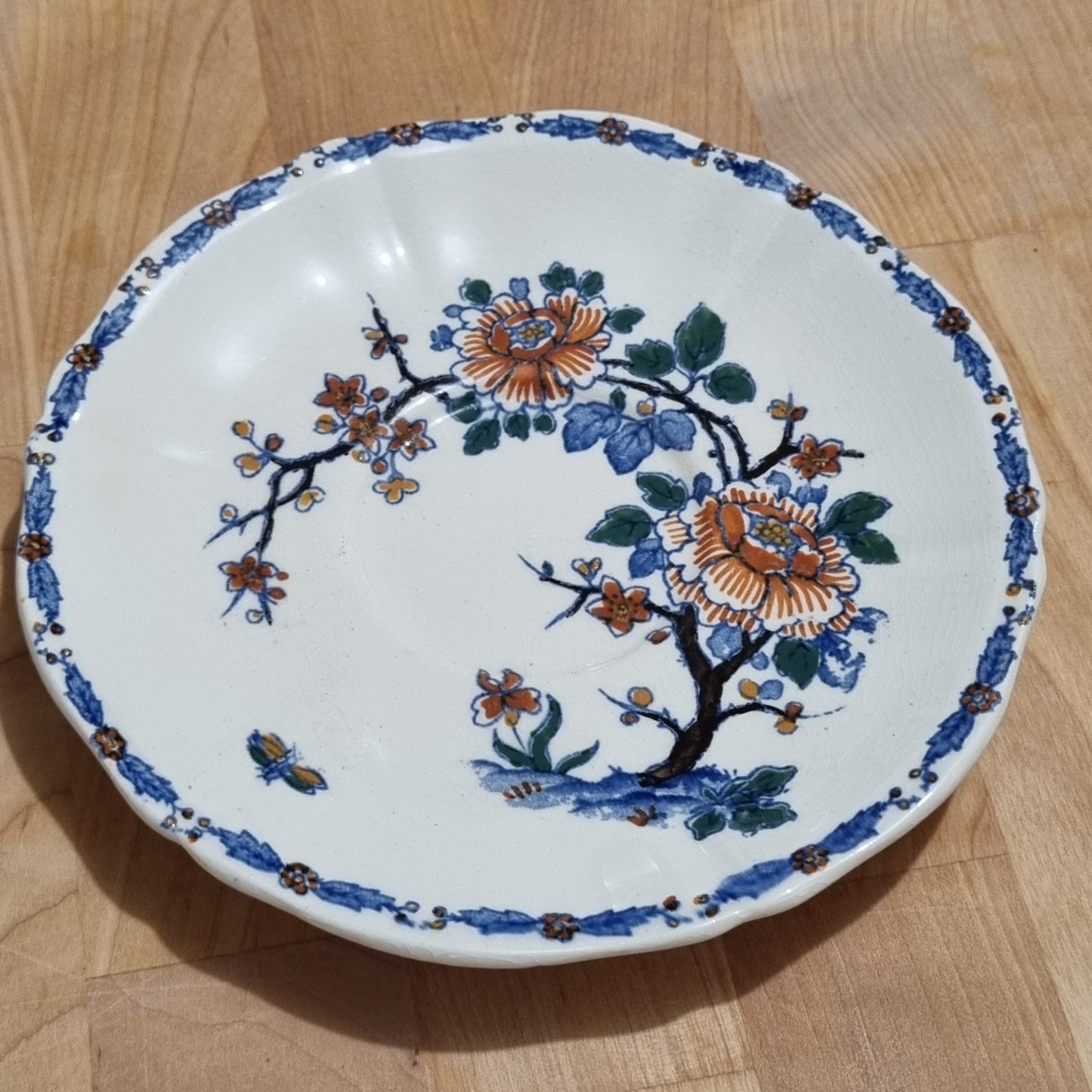 Sous-tasse "Ednée" en faïence de Gien