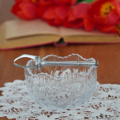 Pince à sucre "Patronille" en métal argenté 3 griffes SGDG