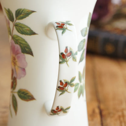Grand mug "Léni" en porcelaine allemande fleurie Konitz