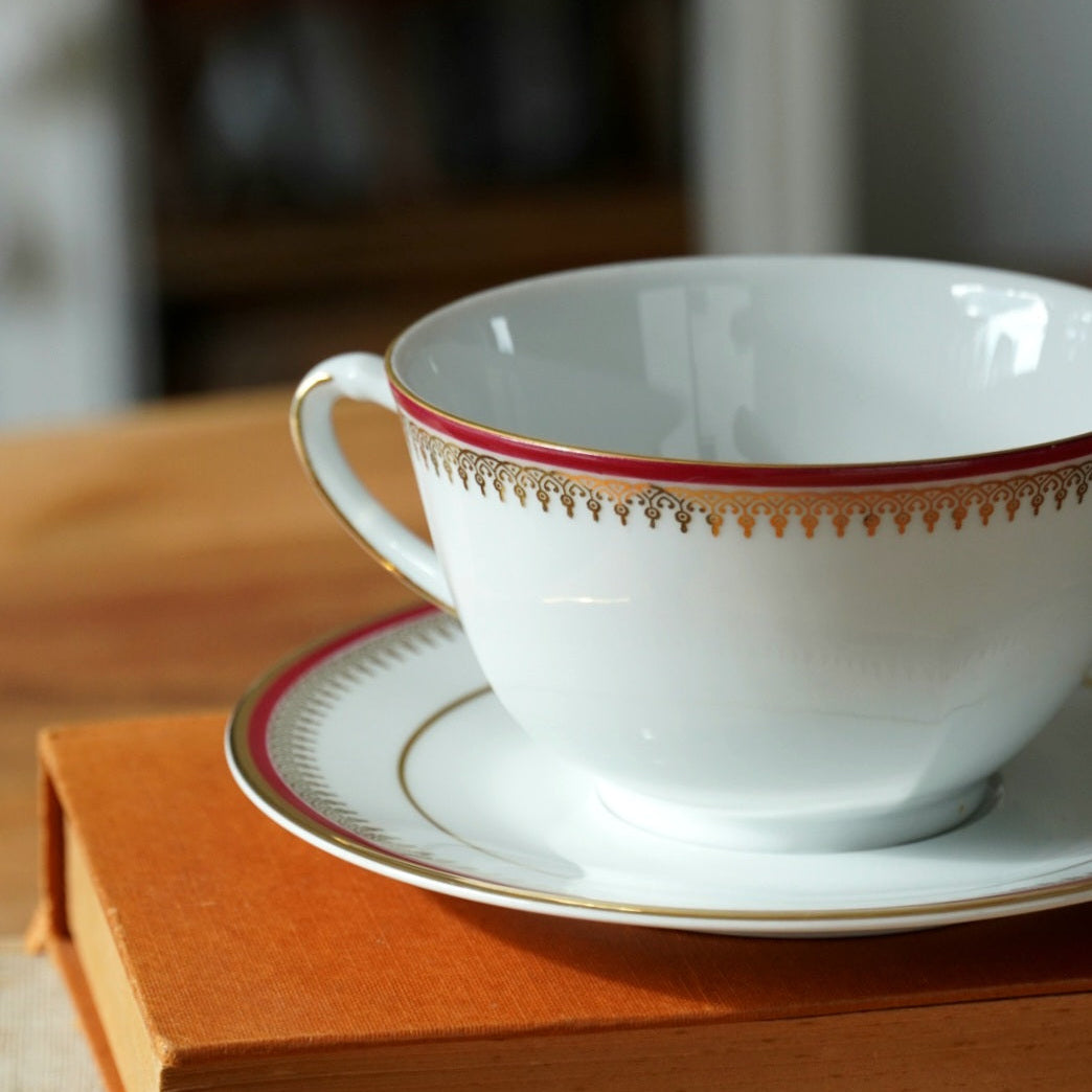 Grande tasse "Hedwig" en porcelaine allemande Winterling bavaria marktleuthen