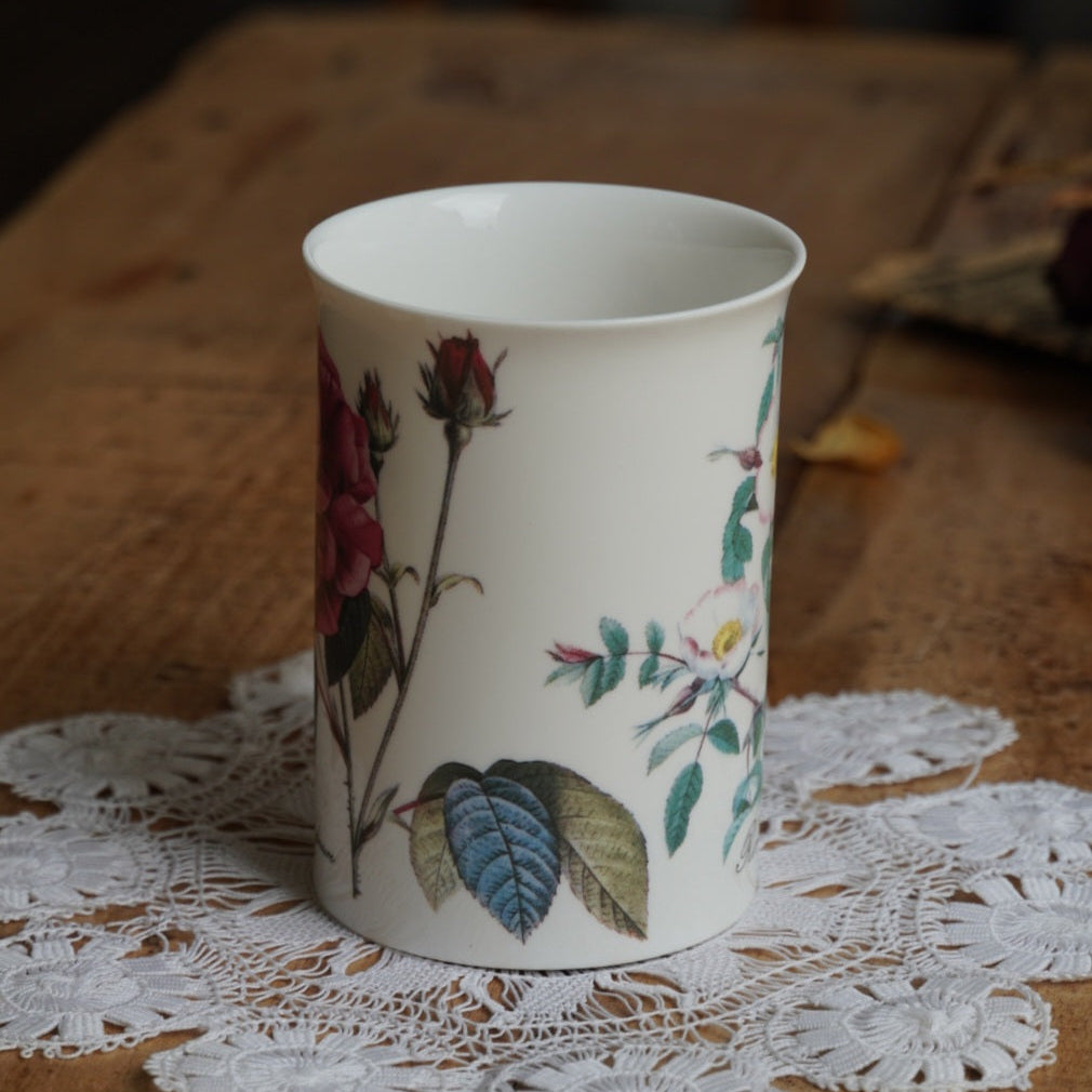 Mug "Kerry" en porcelaine anglaise fleurie Dunoon