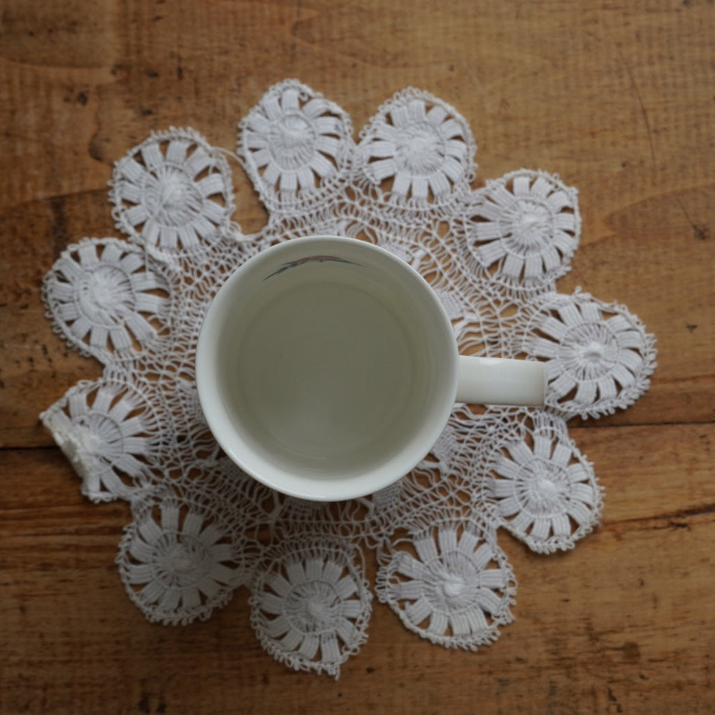 Mug "Kerry" en porcelaine anglaise fleurie Dunoon