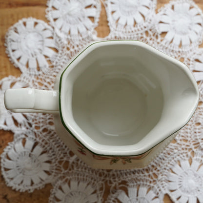 Pot à lait "Henry" en céramique anglaise fleurie Johnson Brothers
