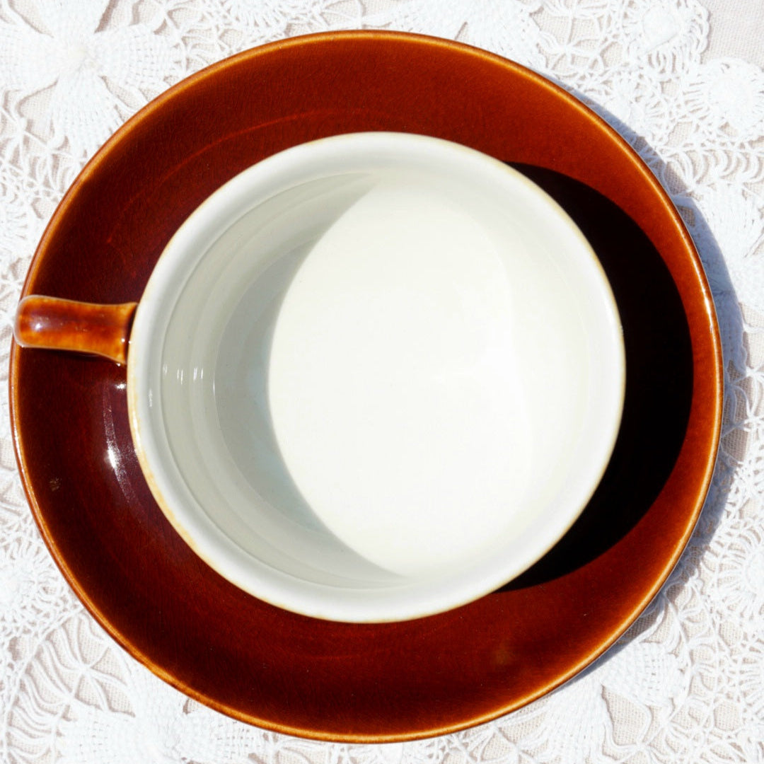 Tasse "Cyrielle" à café rétro en céramique Villeroy & Boch des années 60