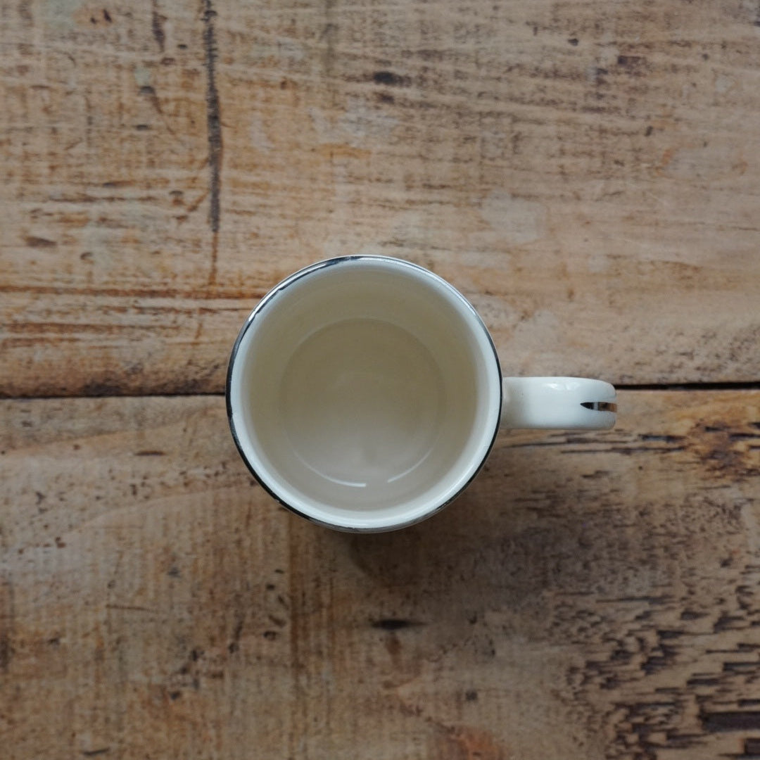 Mug "Lilibeth" en faïence anglaise Sadler commémorative du 25ème anniversaire de l'accession au trône de la reine Elizabeth II