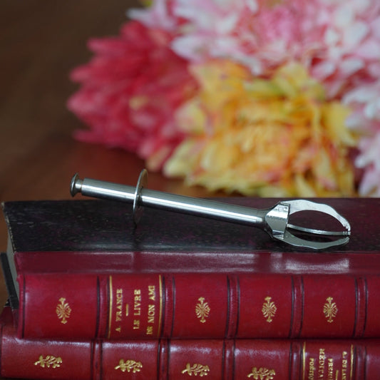 Pince à sucre "Nélidor" trident en métal argenté