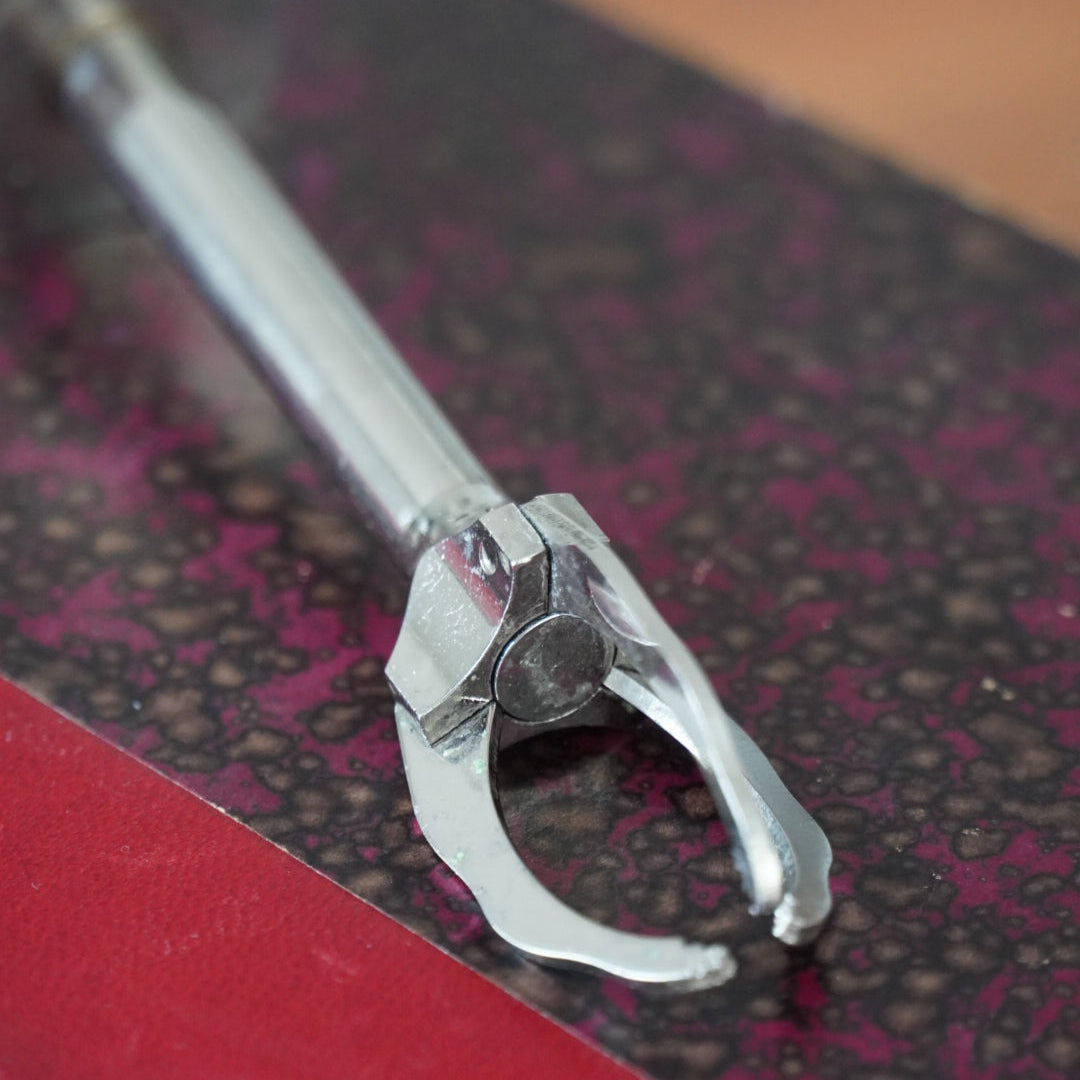 Pince à sucre "Nélidor" trident en métal argenté