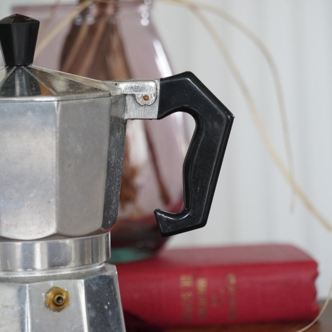 Cafetiére "Caterina" italienne en aluminium