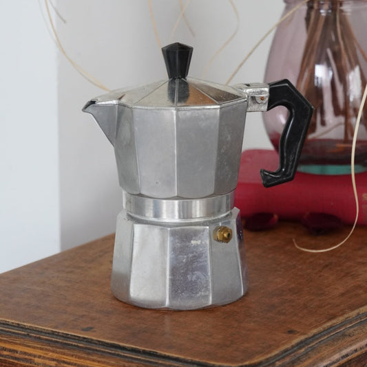 Cafetiére "Caterina" italienne en aluminium