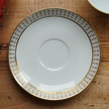 Grande tasse "Minna" en porcelaine allemande dorée Kahla Könitz