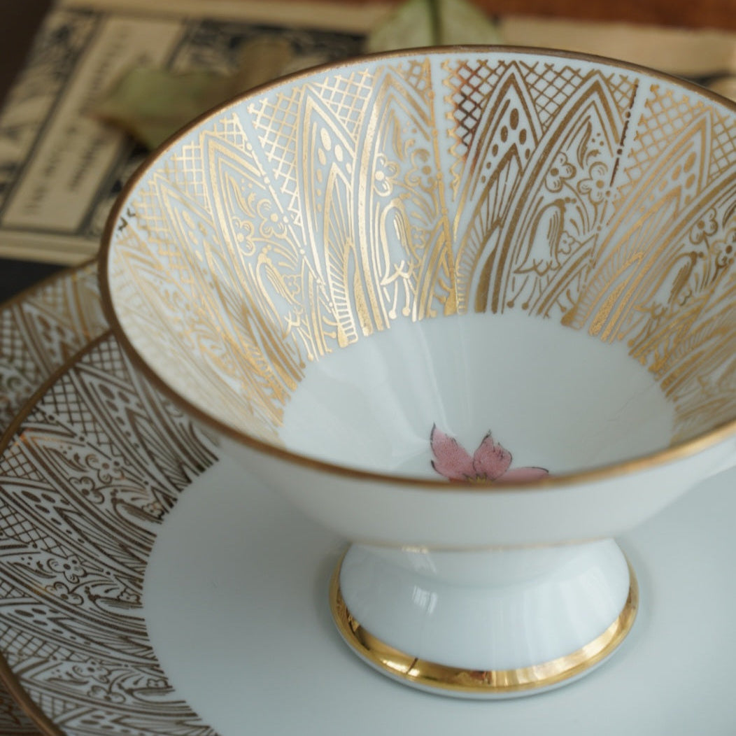 Tasse et soucoupe allemande vintage - France