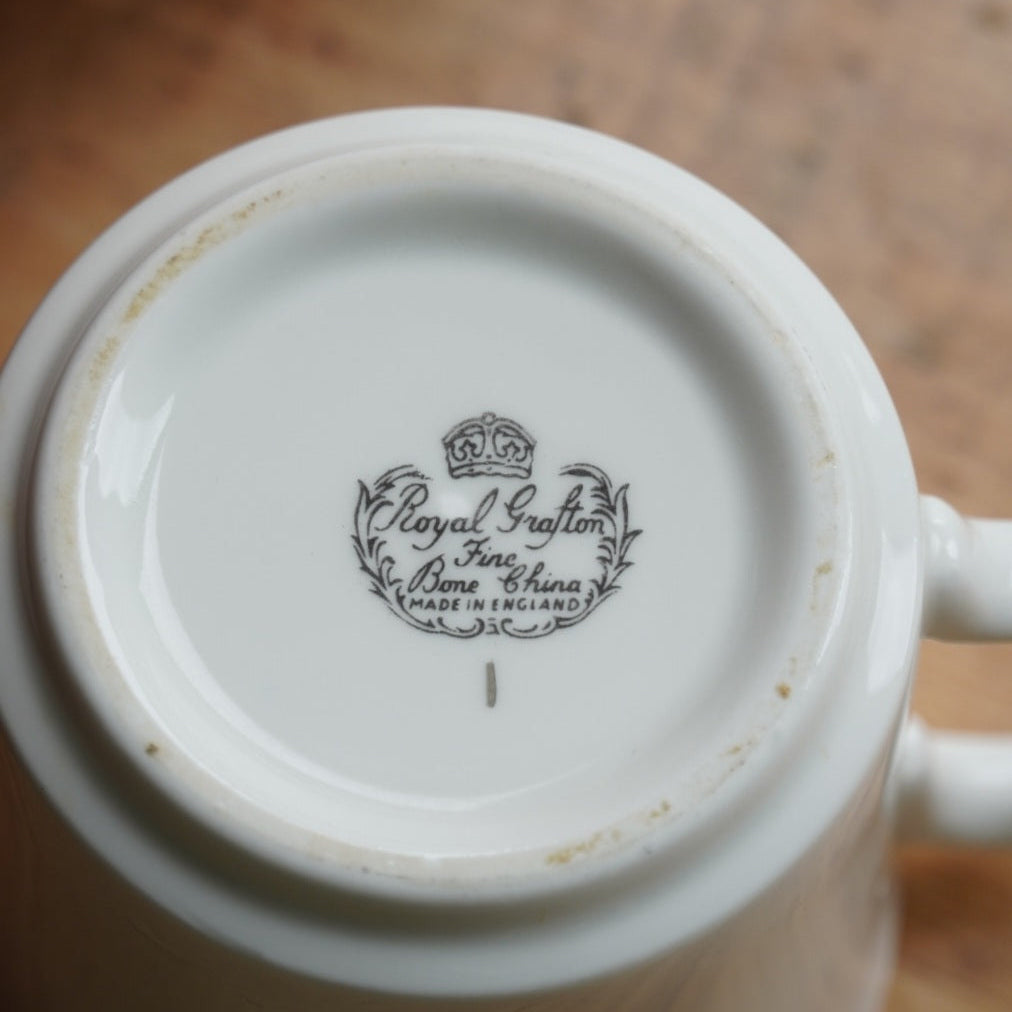 Mug "Eliza" en porcelaine anglaise Royal Grafton commémorative du 25ème anniversaire de l'accession au trône de la reine Elizabeth II (Silver Jubilee)
