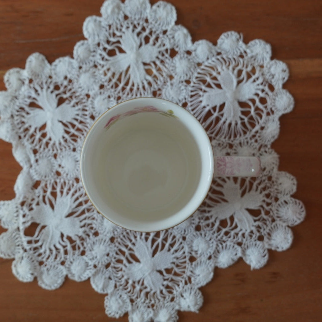 Mug "Paola" en porcelaine italienne fleurie Easy Life modèle Floral Damask