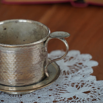 Filtre à café "Jolain" individuel en métal patiné