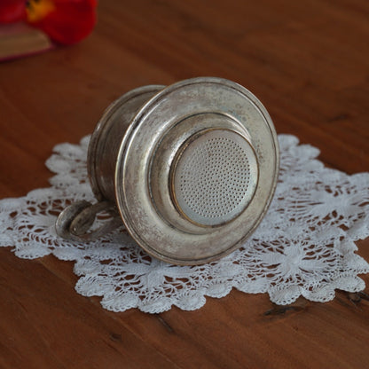 Filtre à café "Jolain" individuel en métal patiné