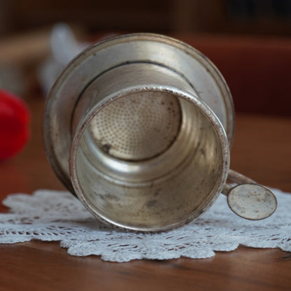 Filtre à café "Jolain" individuel en métal patiné