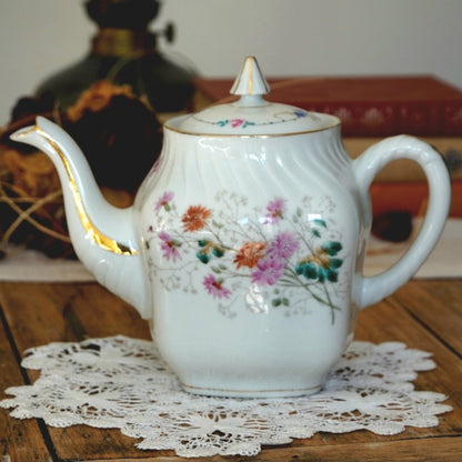 Théière en porcelaine de Limoges Haviland & Co